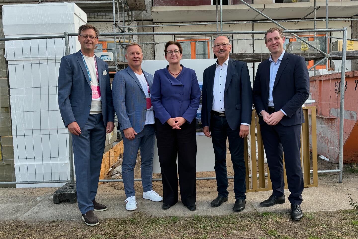 Besuch der Bundesbauministerin in Eberswalde