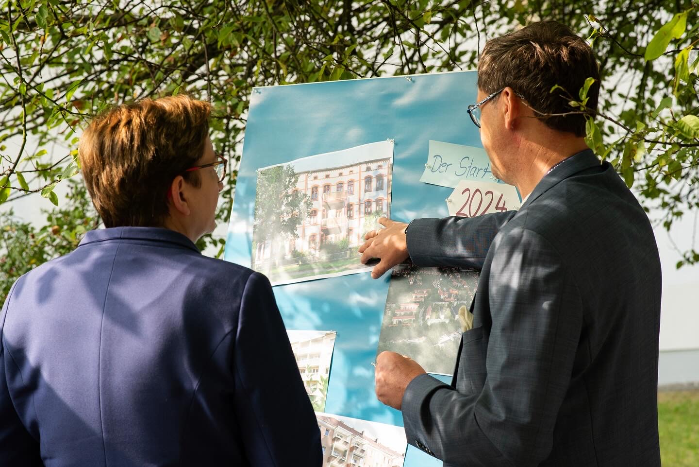 Besuch der Bundesbauministerin in Eberswalde